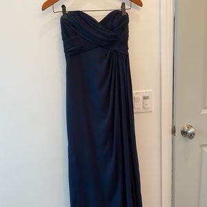Full length Weddington Way Navy Gown